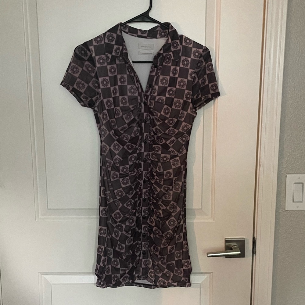 Urban Outfitters Ruched Mini Dress